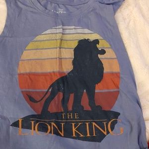 Lion King cropped tank